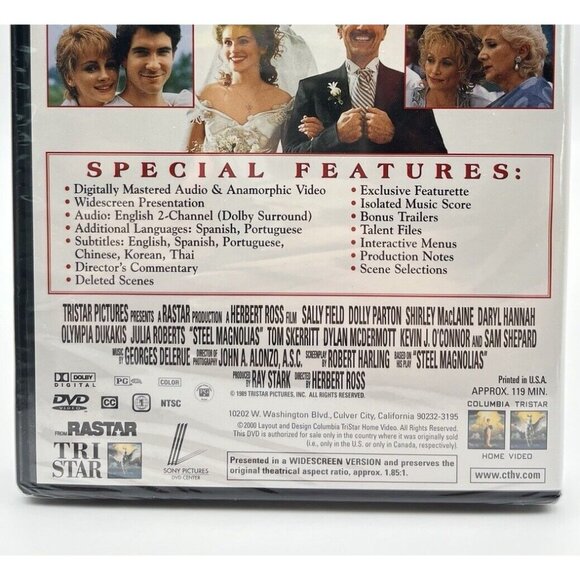 Steel Magnolias (DVD, 1989), Special Edition, NEW - Picture 4 of 4